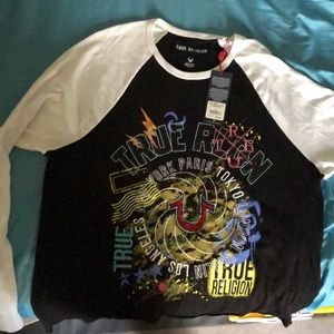 True religion long sleeve shirt.